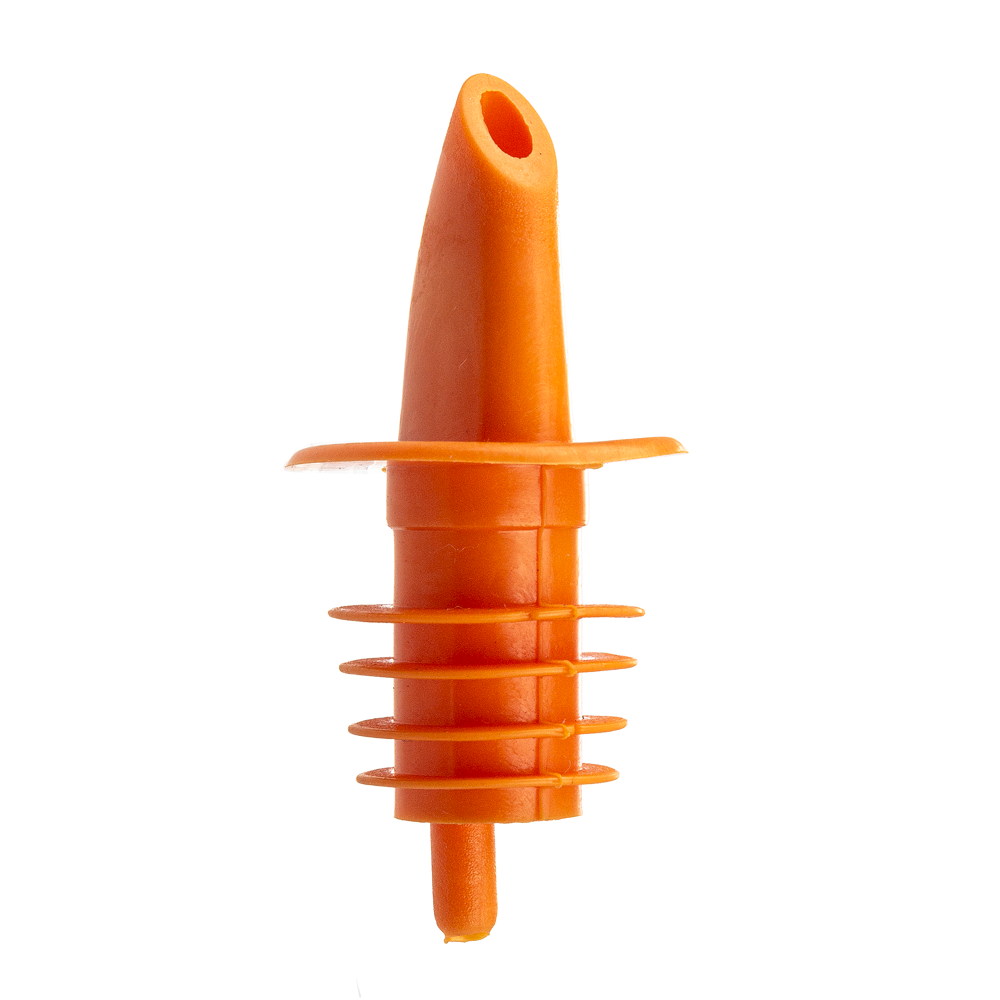 VÁLVULA VERTEDORA DE BOTELLA EN GOMA NARANJA 6,5CM - Image 3