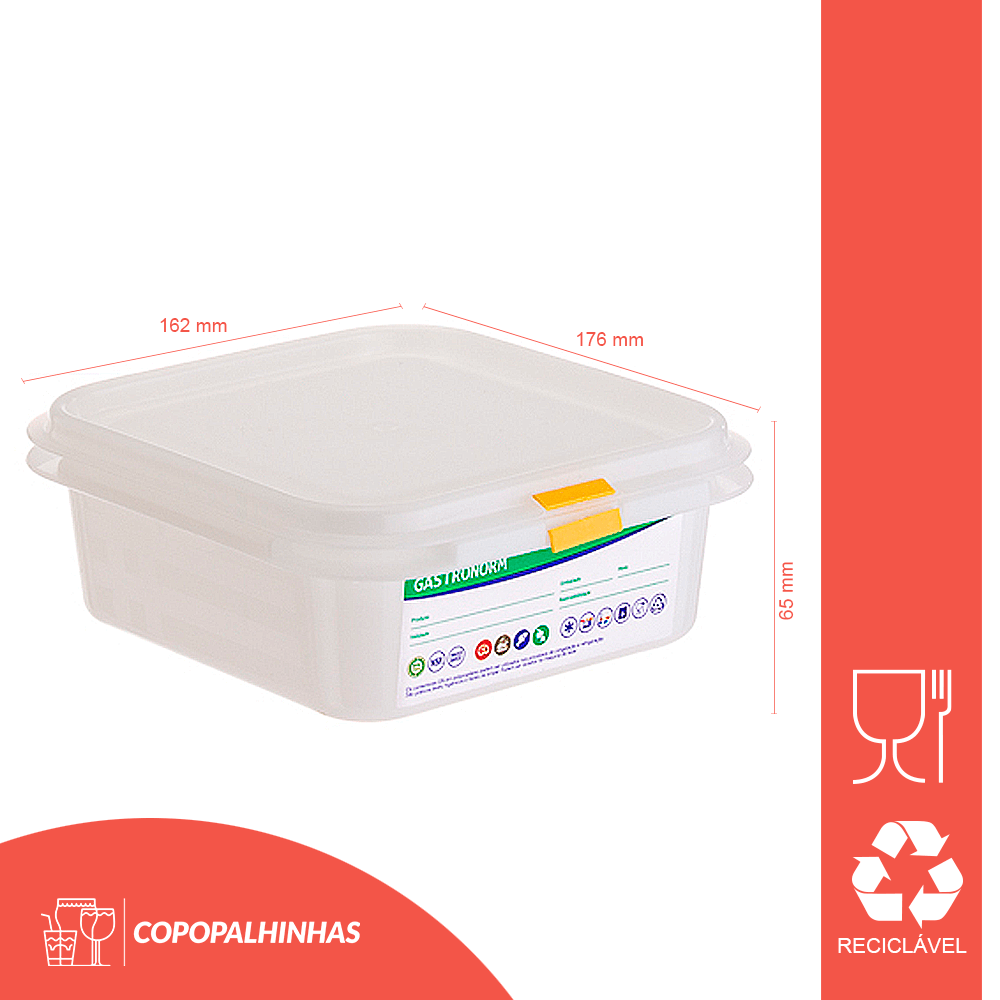 CAJA GASTRONORM PP 1,2L (1200ML) - Image 2
