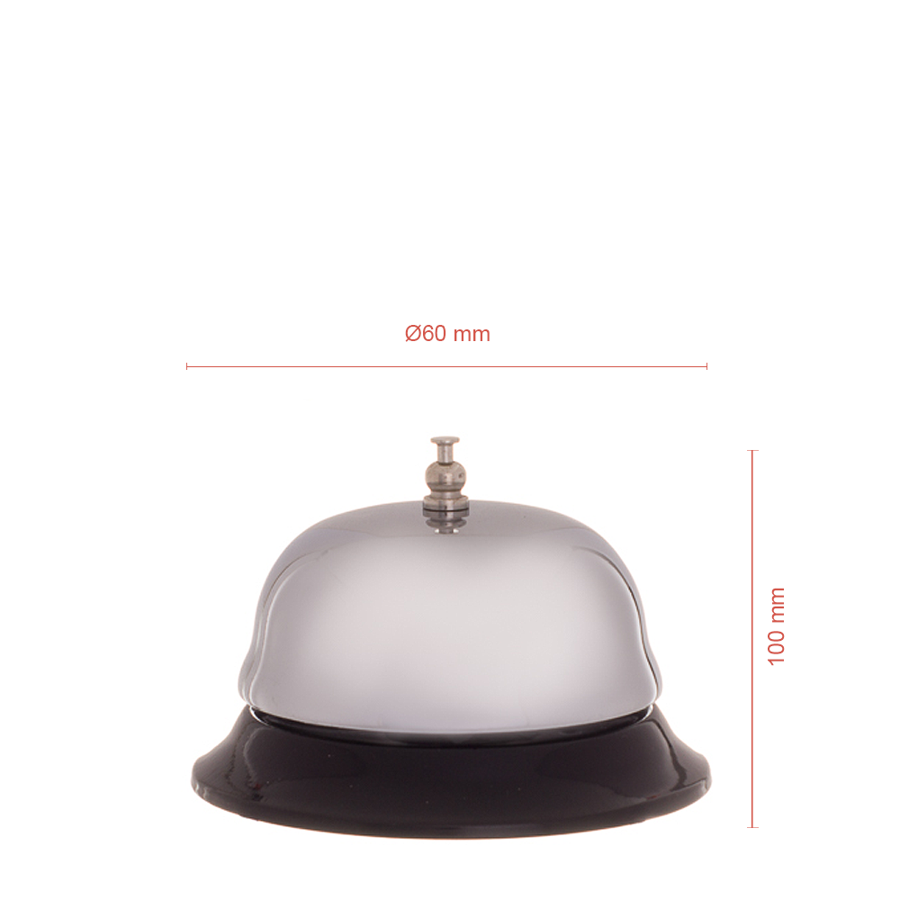 TIMBRE DE MOSTRADOR INOX 10X6CM - Image 2