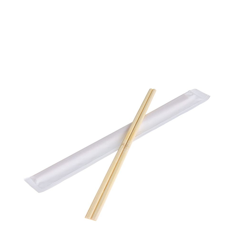 PAJITAS CHINAS DE BAMBU NATURAL 21CM (EMPAQUETADAS)