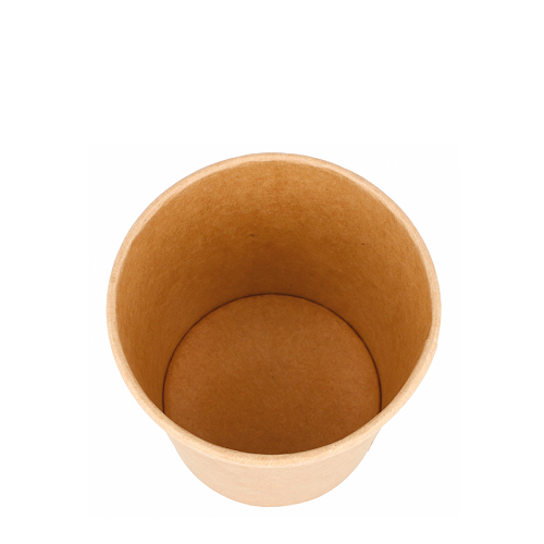 RECIPIENTE PAPEL KRAFT CON TAPA 48CL (480ML) - Image 5