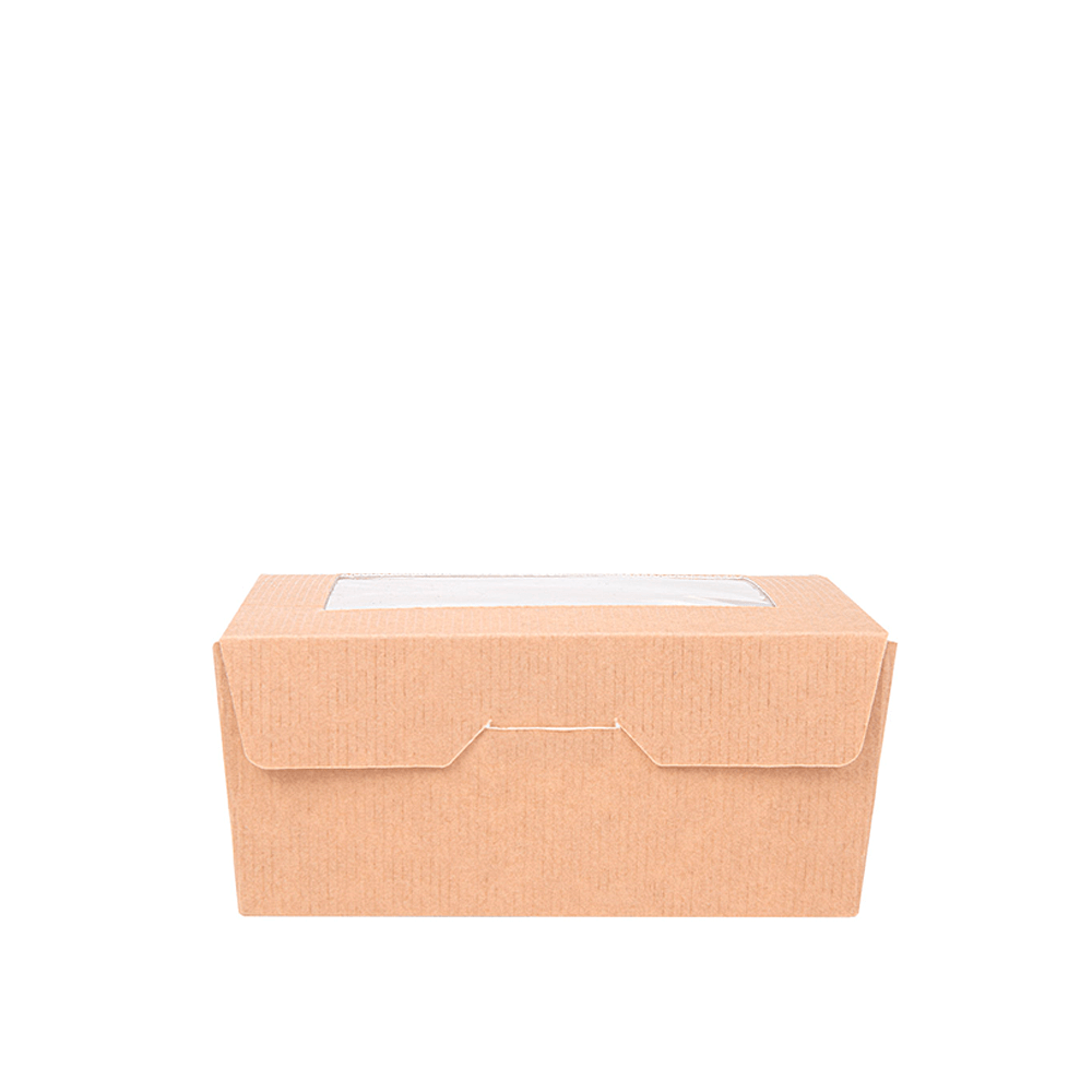 CAJA DE CARTÓN ONDULADO CON VENTANA 8,5x12x5,5CM / 50CL (500ML) - Image 5