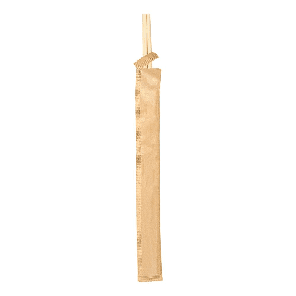 PAJITAS DE BAMBU NATURAL 20CM (EMBALADOS PAPEL KRAFT) - Image 2