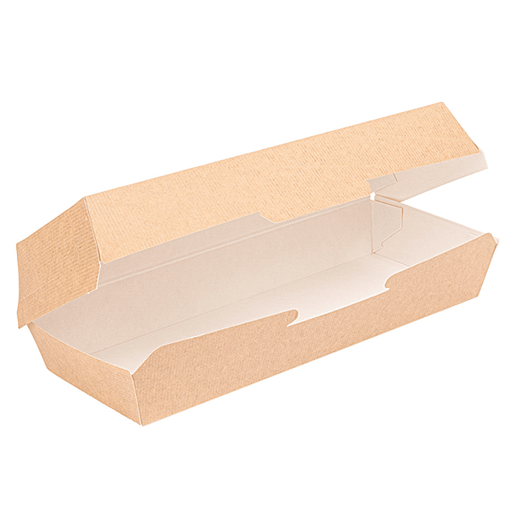 CAJA PANINI CARTÓN ONDULADO NANO-MICRO 26,5x12,2x7CM - Image 2
