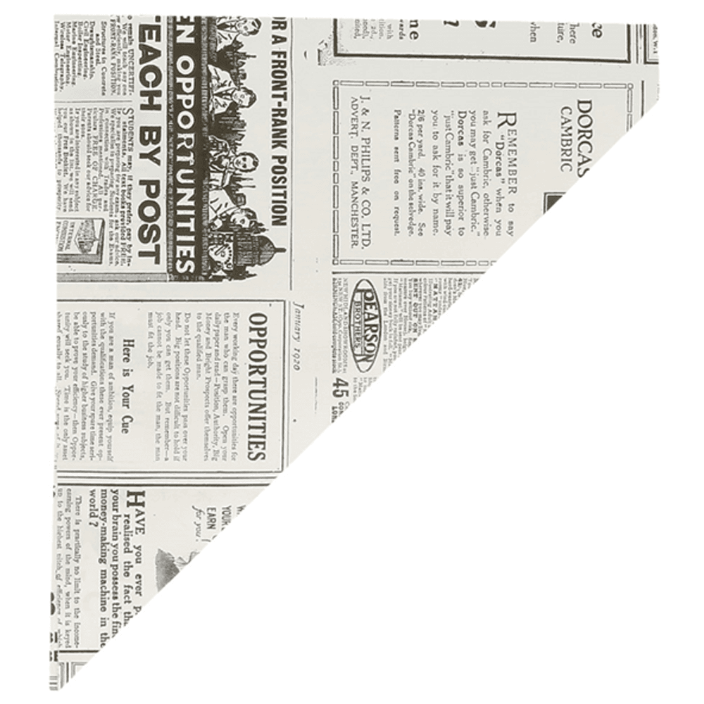 CONO ANTI-GRASA PAPEL PARCHMENT TIMES 24x1CM 100g - Image 2
