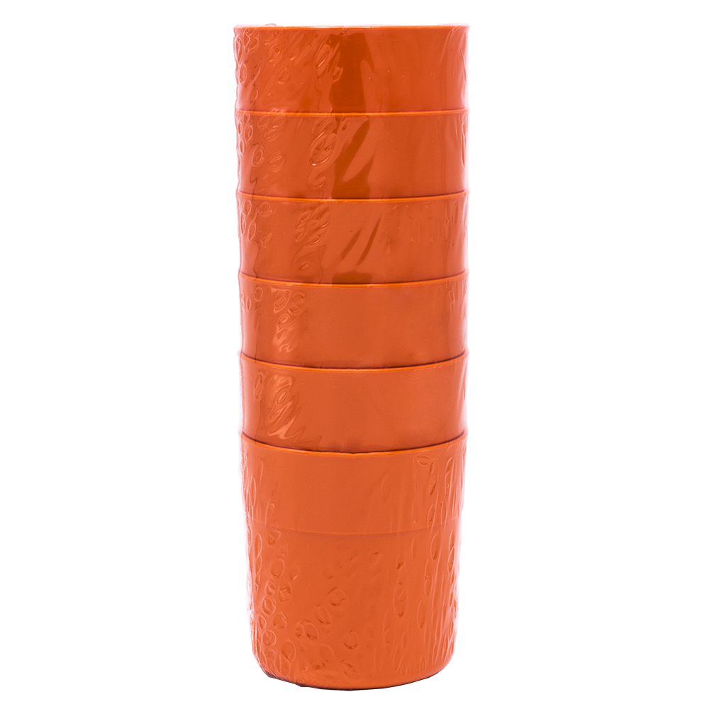PACK 6 VASOS ARC EN PP NARANJA 28CL (280ML) - Image 2