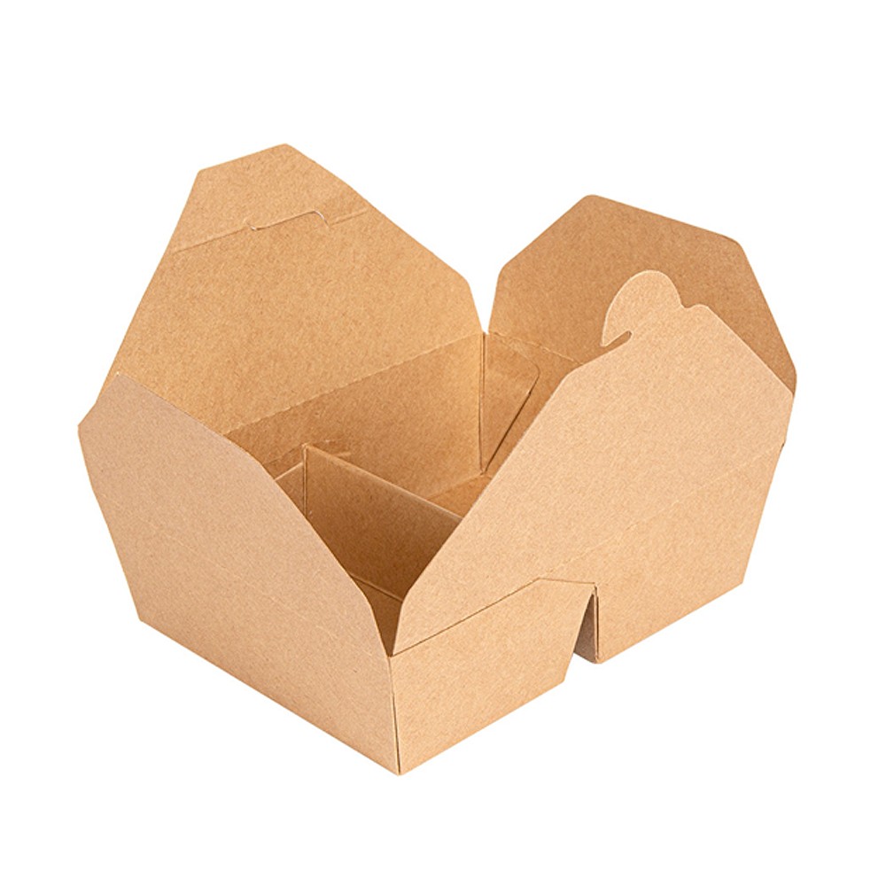 CAJA KRAFT RECTANGULAR CON DIVISORIA 16,8x13,5x5CM - Image 2