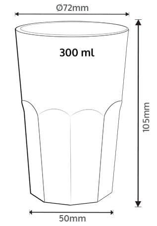 VASO GRANITY EN PP 30CL (300ML) - Image 3
