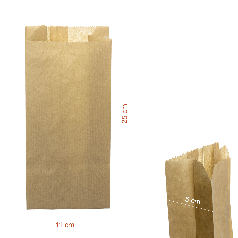 SACO PAPEL KRAFT S03 25x11x5CM - Image 2