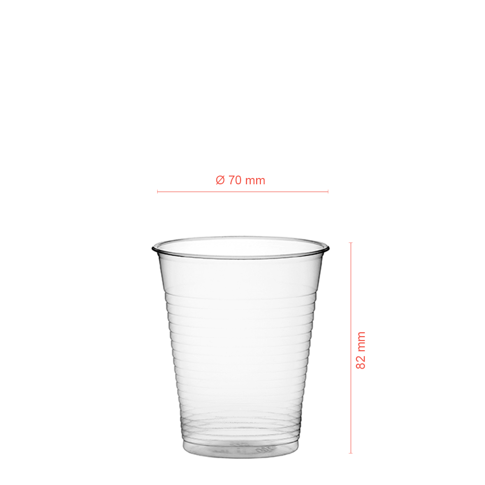 VASO AGUA O ZUMO EN PP 20CL (200ML) - Image 2