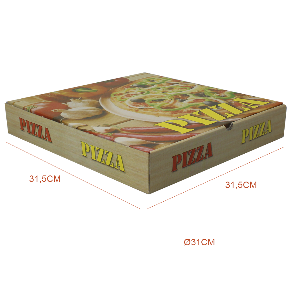 CAJA PIZZA MICRO-CANELADO 31x31x4,5CM - Image 4