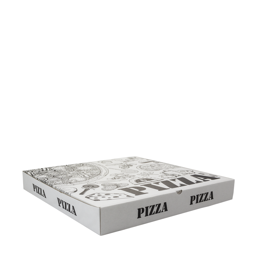 CAJA PIZZA MICRO-CANELADO 33x33x4,5CM