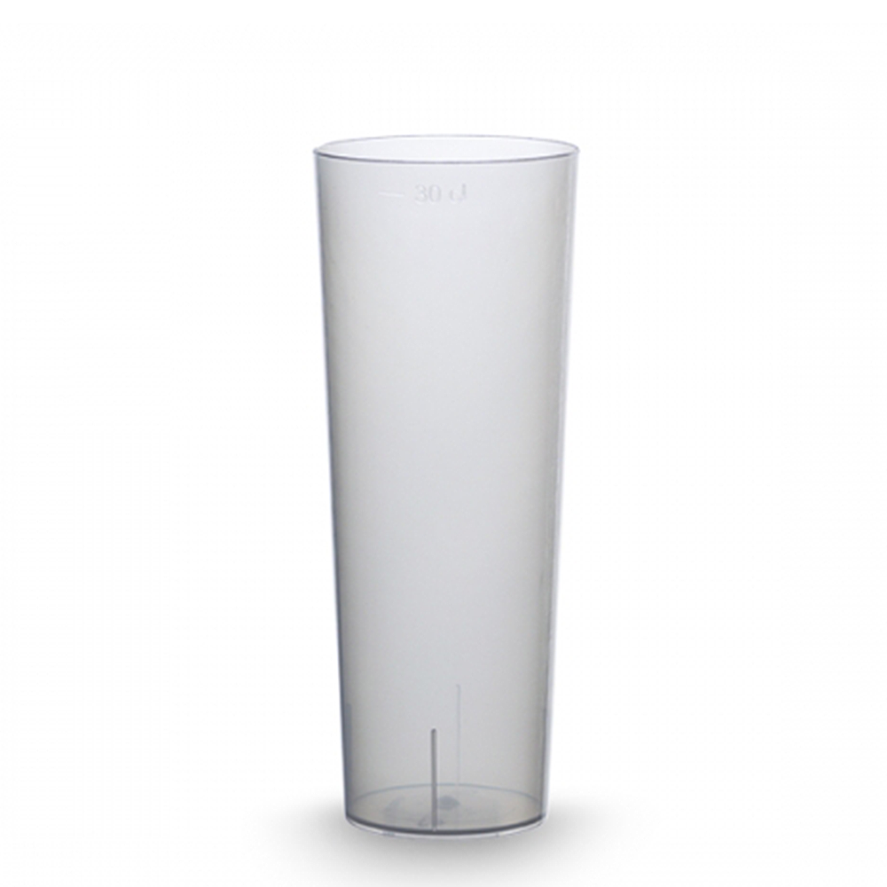 VASO TUBO EN PP CERTIFICADO DE 30CL (300ML)