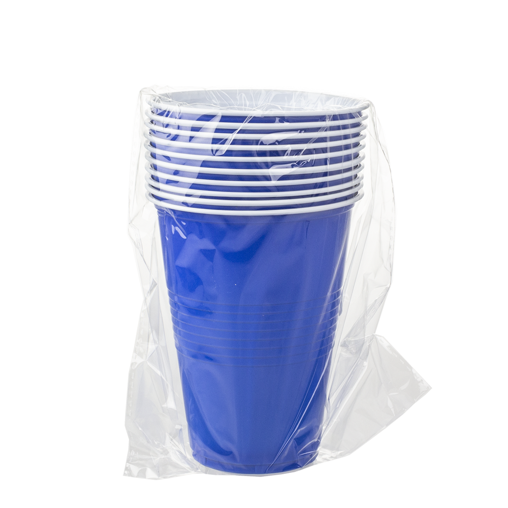 VASO EN PP AZUL Y BLANCO 45CL (450ML) - Image 3