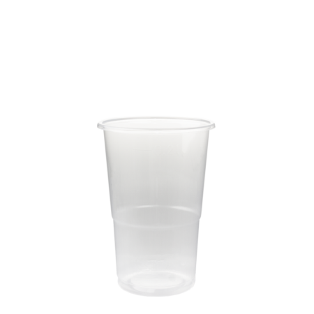 VASO CERVEZA EN PP TRANSPARENTE 25CL (250ML)