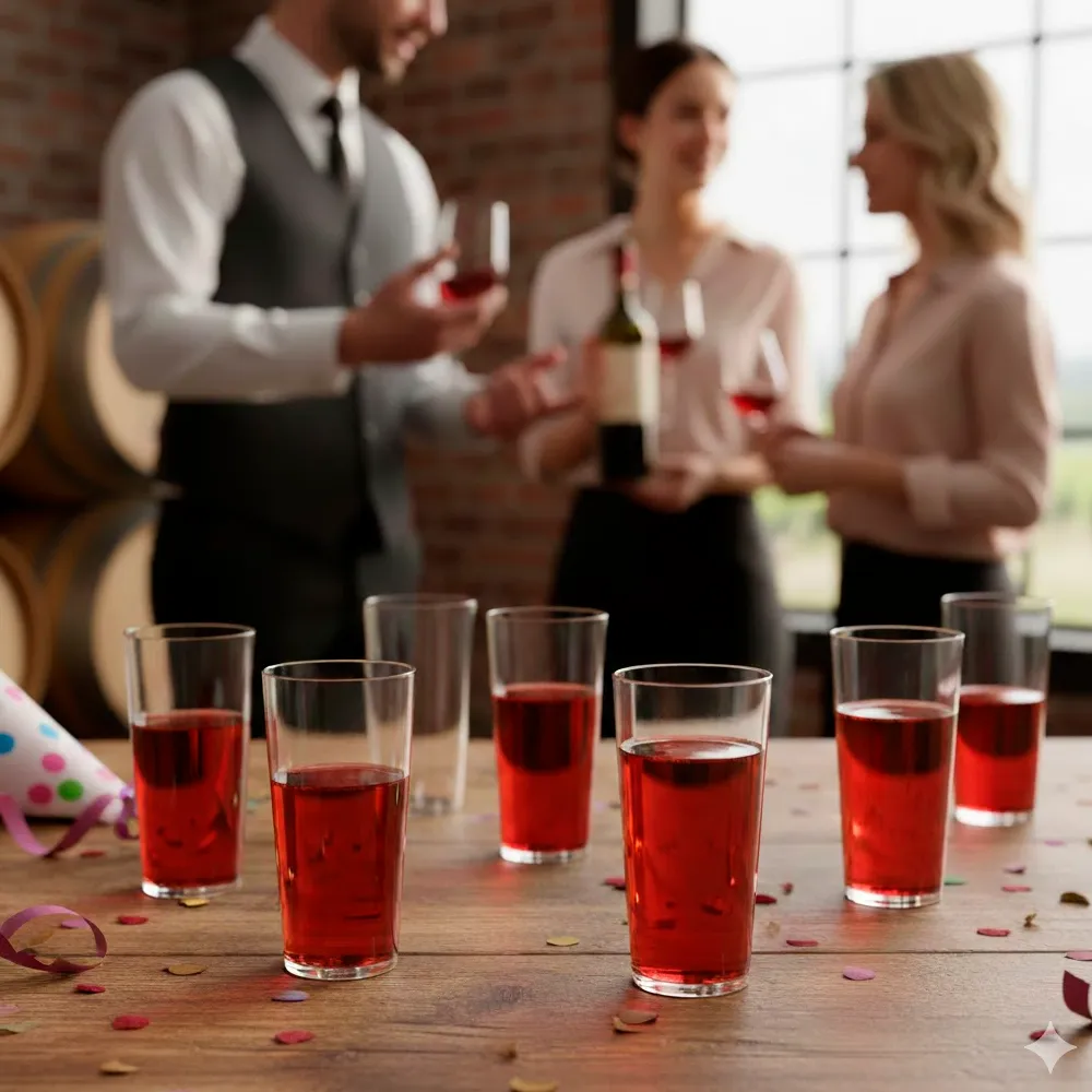copo em poliestireno de prova de 9cl, para provas de vinhos ou sobremesas
