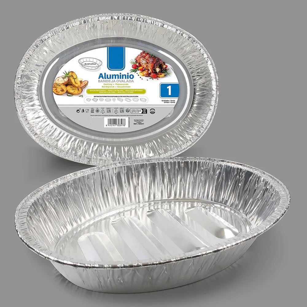 bandeja aluminio