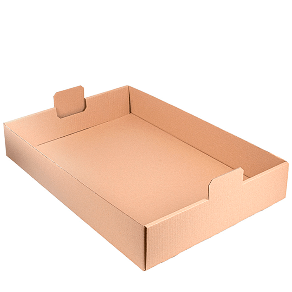 BANDEJA EN KRAFT 62x43,5x9,5CM "GOURMET"