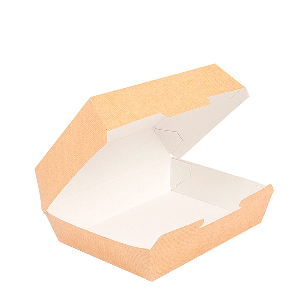 CAJA EN CARTÓN ONDULADO 22,5x17x8,5CM "LUNCH BOX" - Image 2