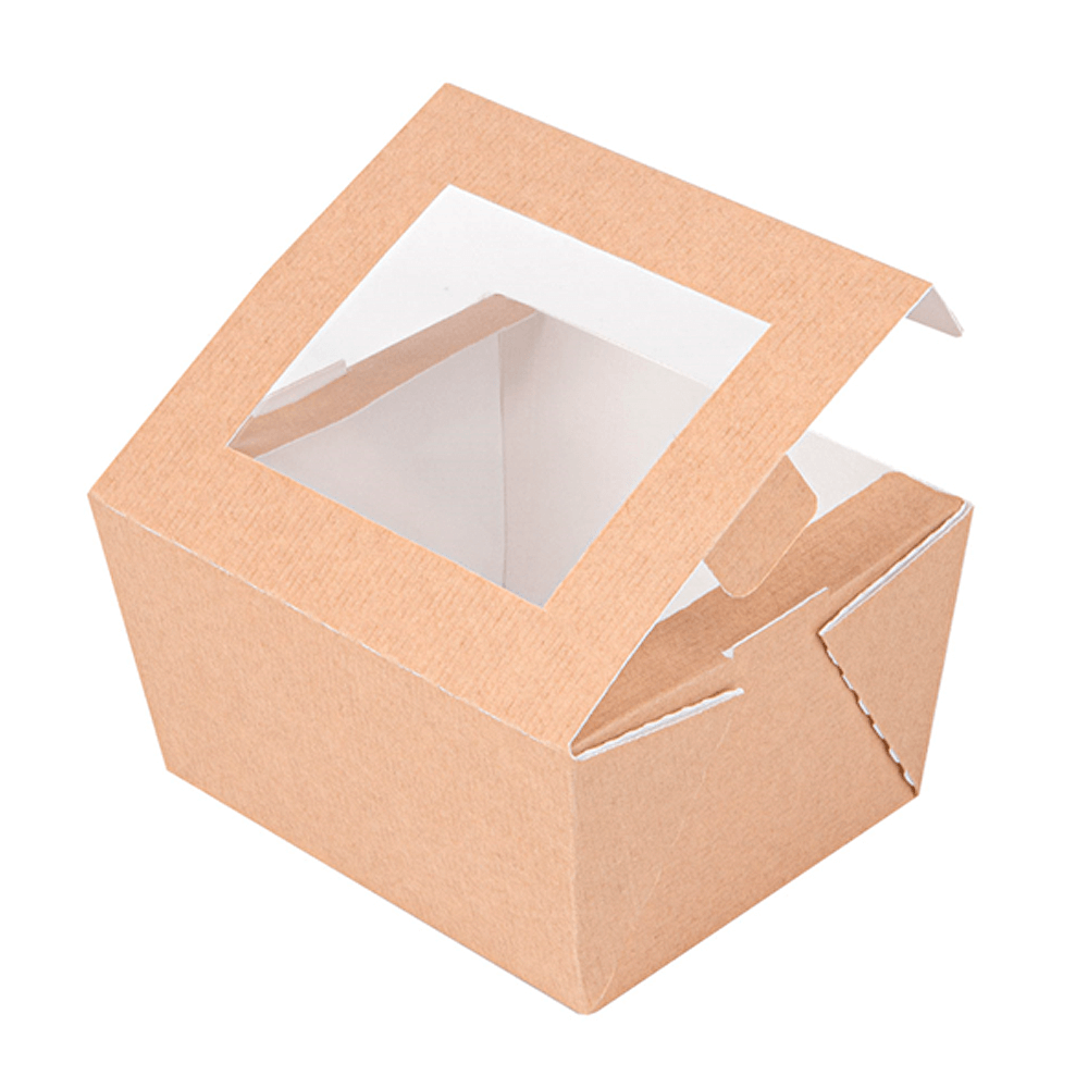 CAJA DE CARTÓN ONDULADO CON VENTANA 11,2x9x6,4CM / 78CL (780ML) - Image 4