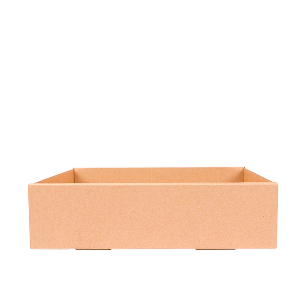 CAJA EN KRAFT CON TAPA Y VENTANA 22,5x22,5x6CM "GOURMET" - Image 7