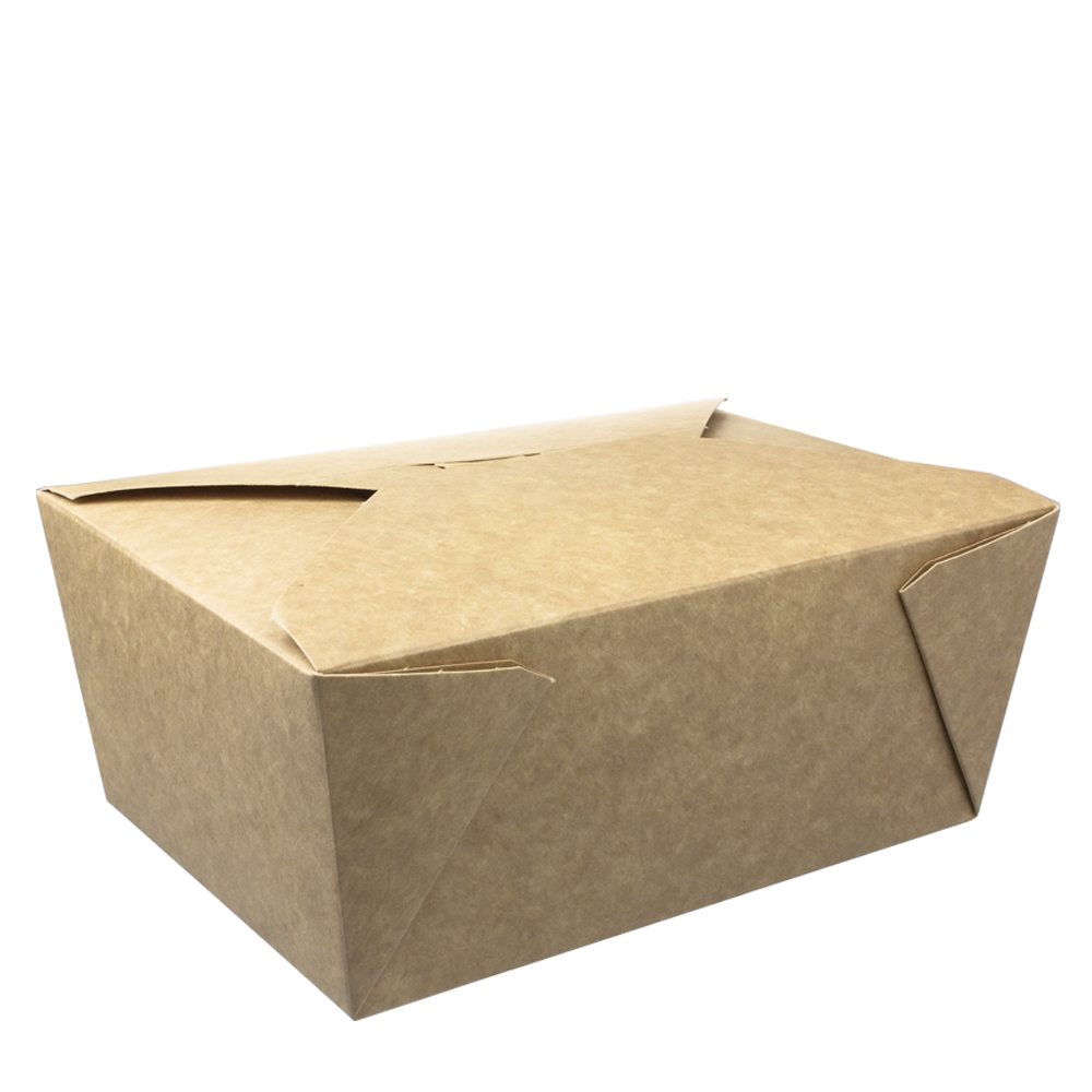 CAJA EN KRAFT 96OZ / 2,88L (2880ML)