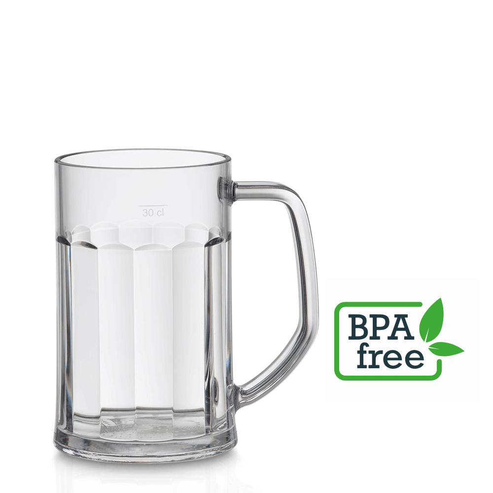 caneca cerveja em SAN 35cl reutilizável e ecológica da Copopalhinhas