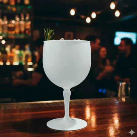 copo policarbonato branco de gin 68cl