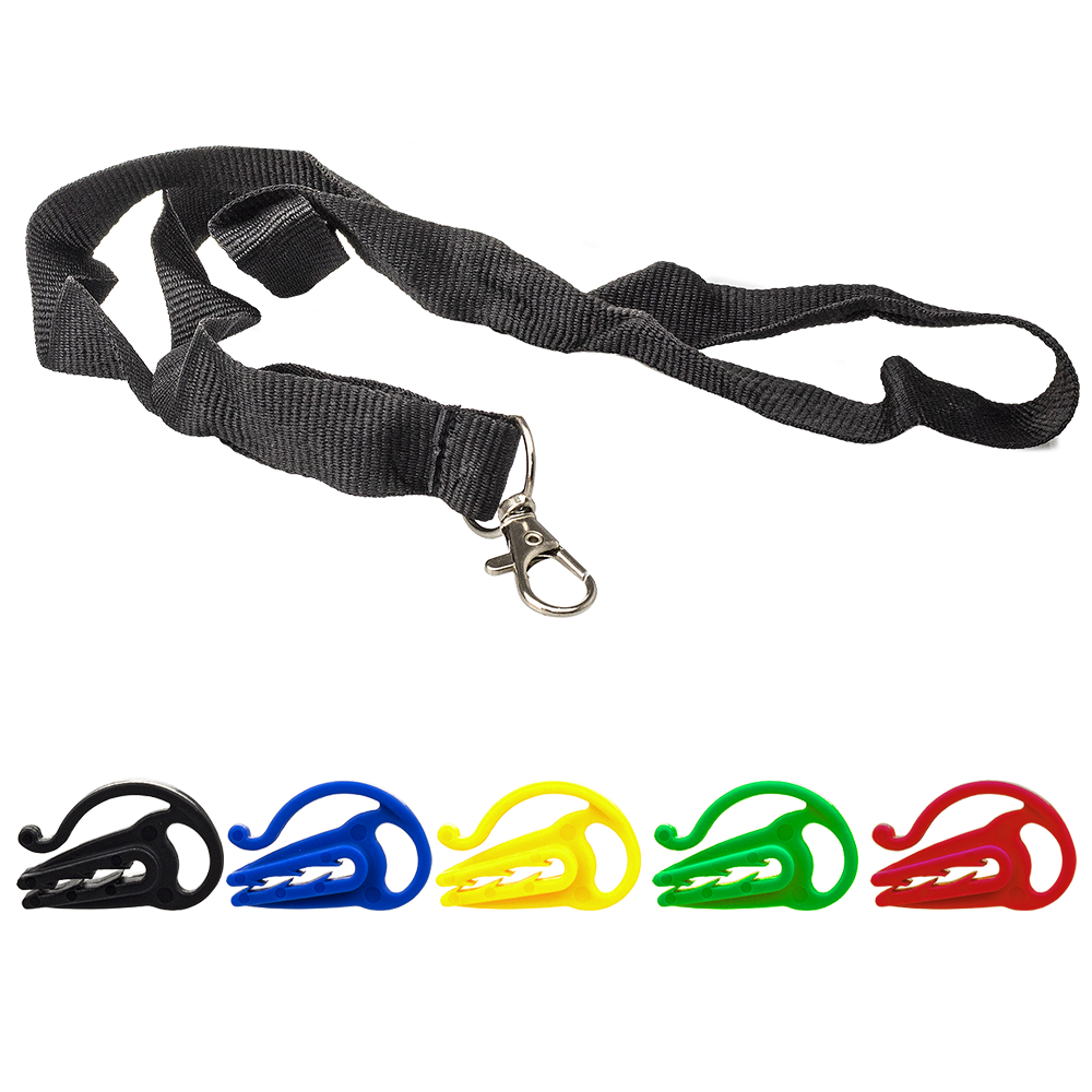 KIT CLIPS Y LANYARD CON MOSQUETÓN - Image 2