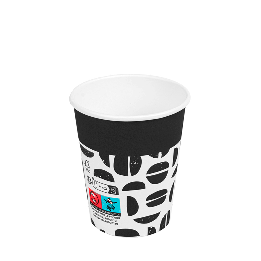 VASO DE PAPEL (CARTÓN) BEBIDAS CALIENTES 1 PARED JAVA 24CL (240ML) - Image 2