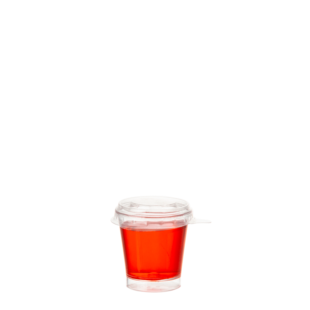 VASO SHOT IBÉRICO EN PS CON TAPA EN PET 3CL (30ML) - Image 3