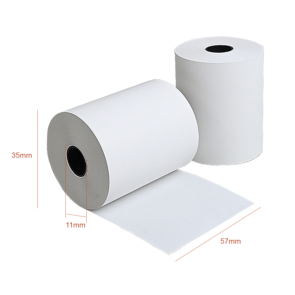 ROLLO DE PAPEL TÉRMICO 57X35X11MM
