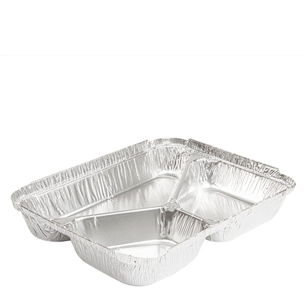 FORMA DE ALUMINIO CON TAPA 38, 22 Y 16,6CL CON 3 COMPARTIMENTOS - Image 4