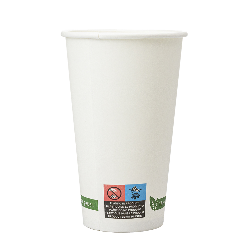 VASO DE PAPEL (CARTÓN) RECICLABLE CON DIRECTIVA UE 50CL (500ML/16OZ) - Image 4