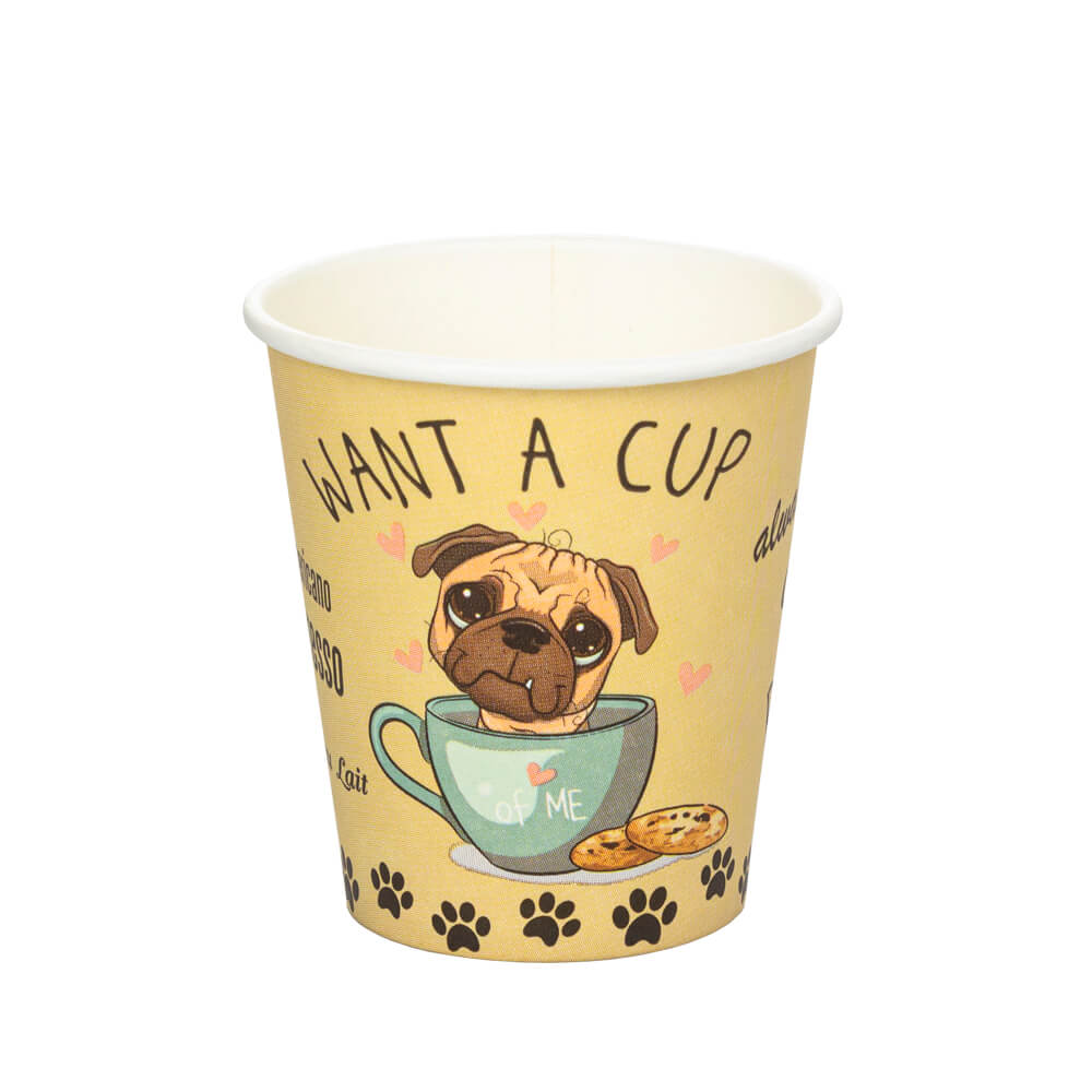 VASO DE PAPEL (CARTÓN) WANT A CUP CON DIRECTIVA UE 20CL (200ML/7OZ) - Image 2