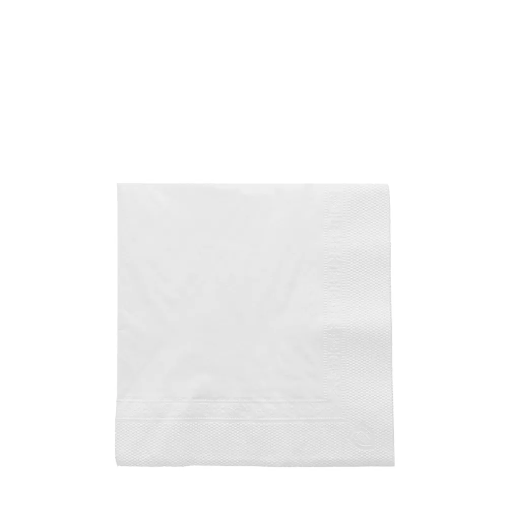 guardanapo 2 folhas tissue branco reutilizável e ecológico da Copopalhinhas