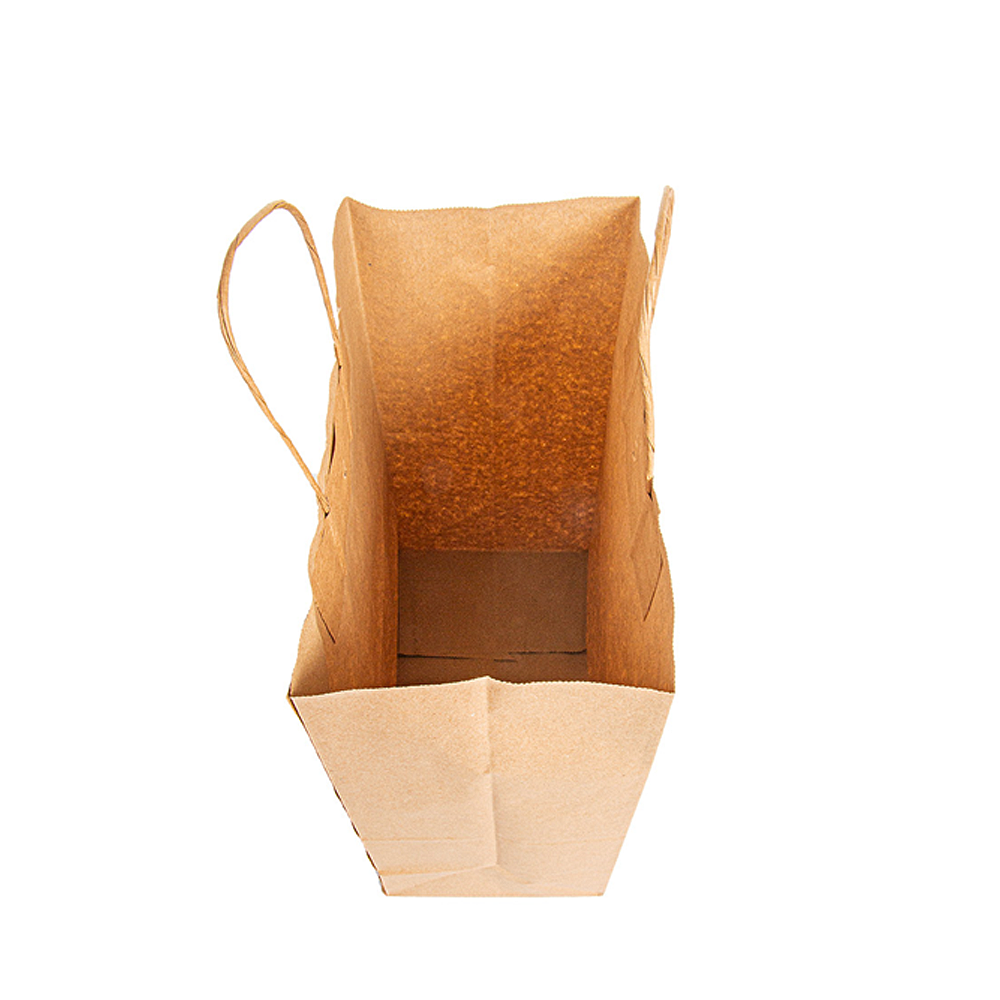 BOLSA DE PAPEL KRAFT CON ASA 32x26x14CM - Image 4