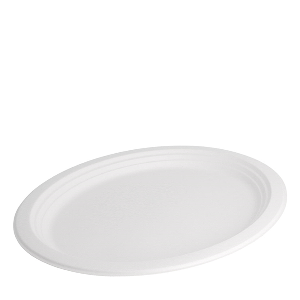 PLATO (FUENTE) BAGAZO BLANCO OVAL 32x25,5CM