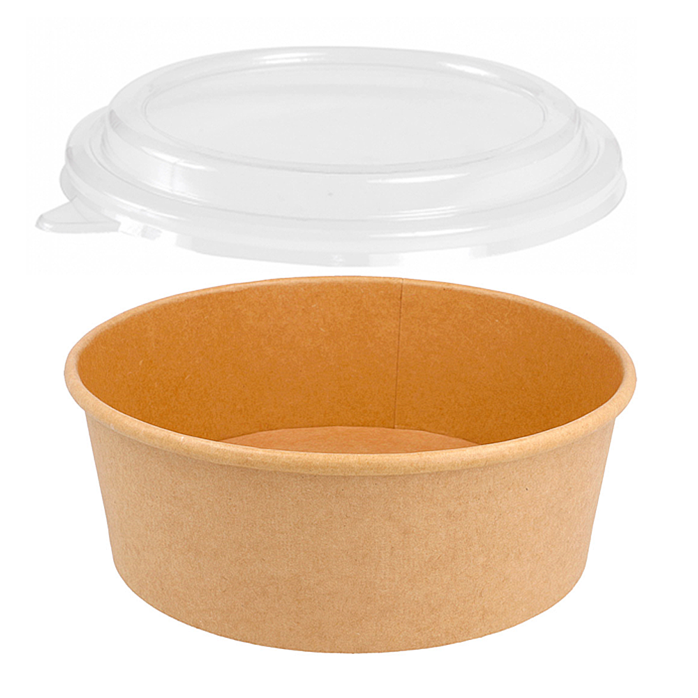 POTE/SALADEIRA KRAFT 1,3L (1300ML) CON TAPA EN rPET