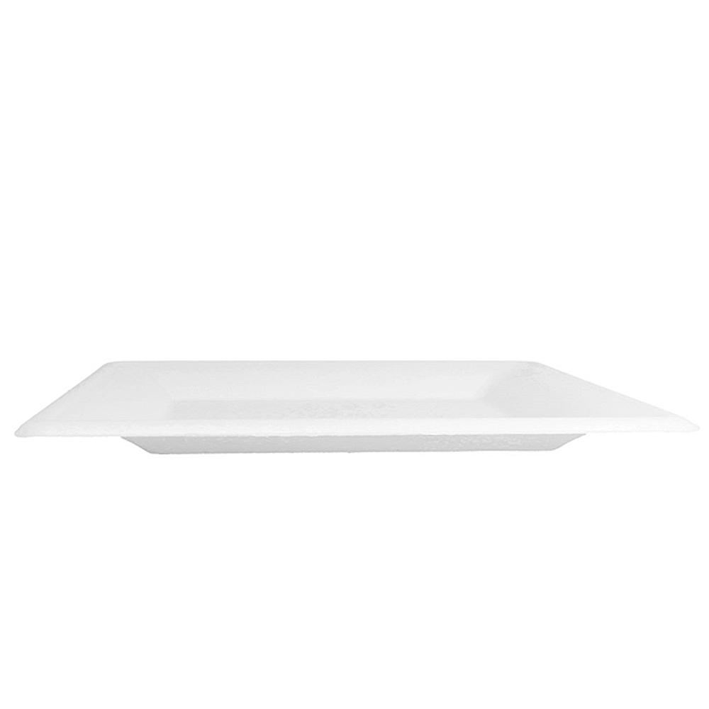 PLATO DE BAGAZO BLANCO CUADRADO 26CM - Image 4
