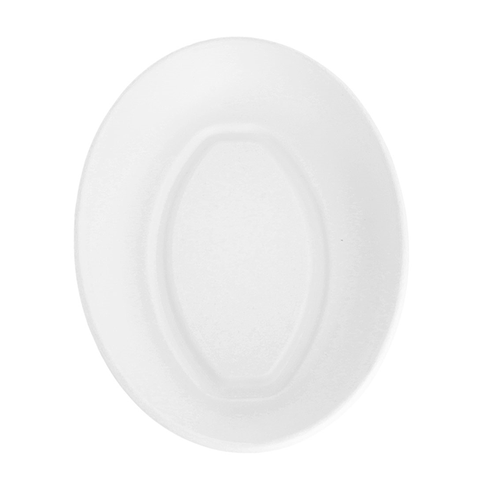 BANDEJA (FUENTE) BAGAÇO BLANCO OVAL 23,6x16,9CM - Image 3