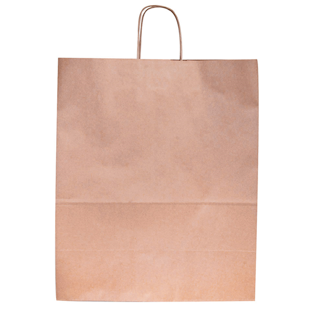 BOLSA DE PAPEL KRAFT CON ASA 48x40x20CM - Image 2
