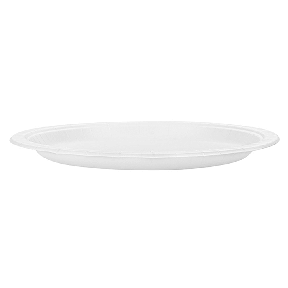 PLATO DE PAPEL (CARTÓN) BLANCO 26CM - Image 2