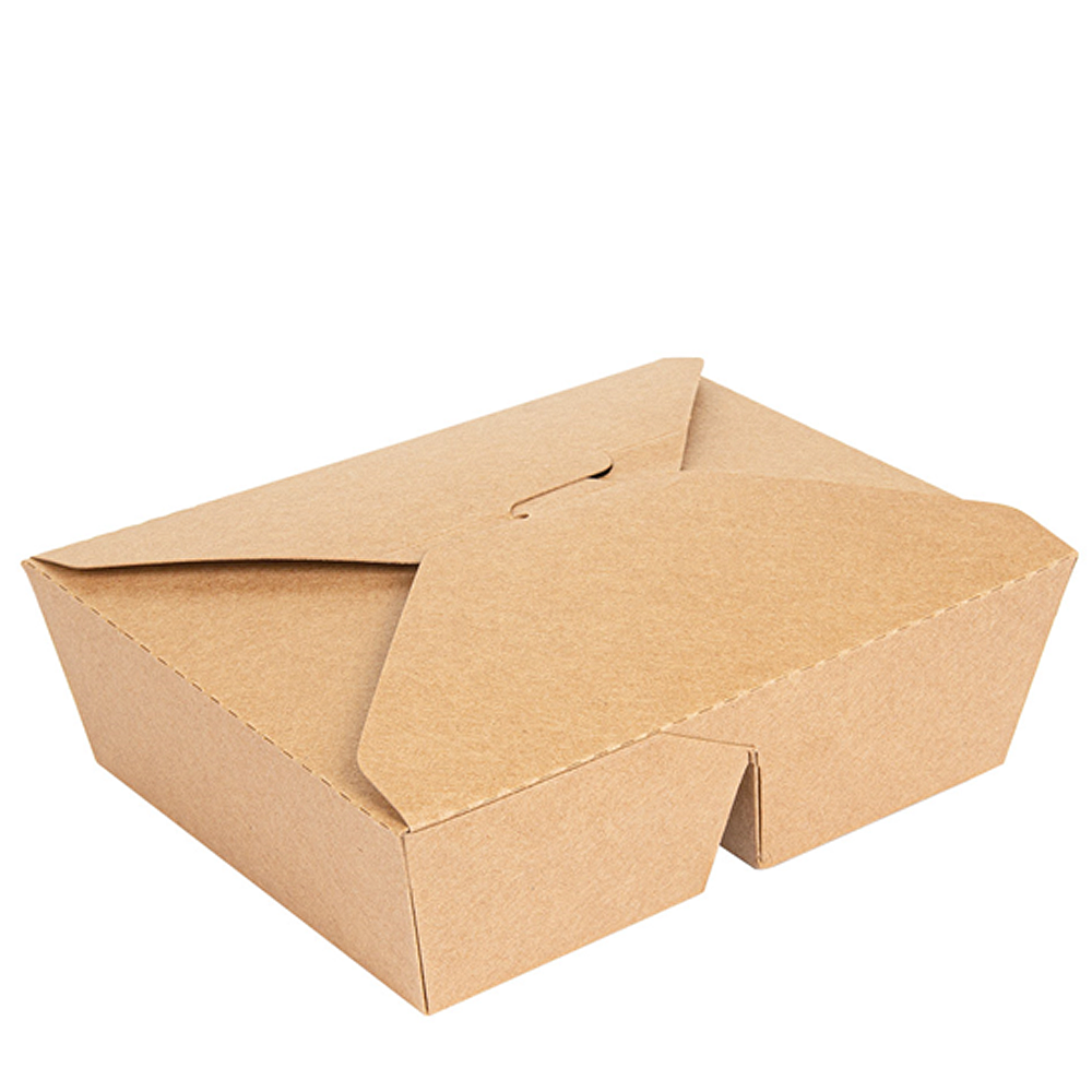 CAJA KRAFT RECTANGULAR CON DIVISORIA 16,8x13,5x5CM