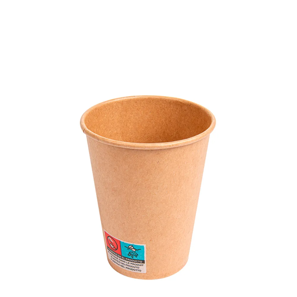 VASO DE PAPEL 1 PARED PARA BEBIDAS CALIENTES 27CL (270ML) - Image 4
