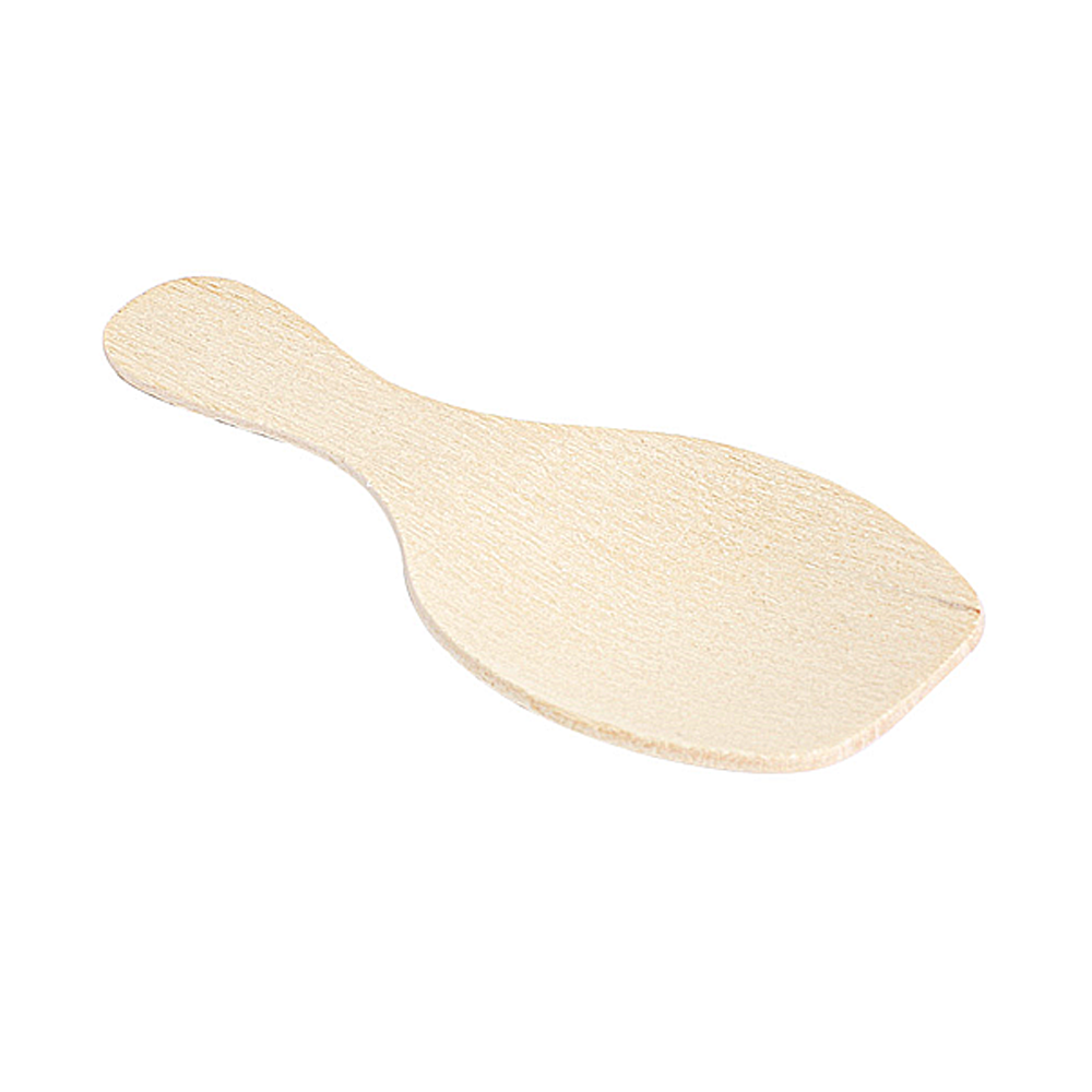 CUCHARITA DE MADERA PARA HELADO 6,6CM (EMPAQUETADO INDIVIDUALMENTE) - Image 2