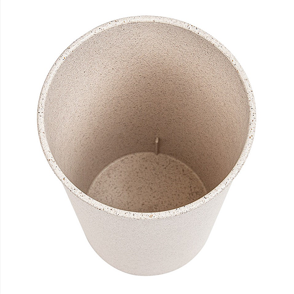 VASO EN RICE HUSK BIOCOMPUESTO NATURAL 50CL (500ML) - Image 3