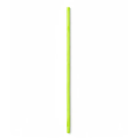 PAJITA RECTAS DE PAPEL VERDE 0,6X19,7CM