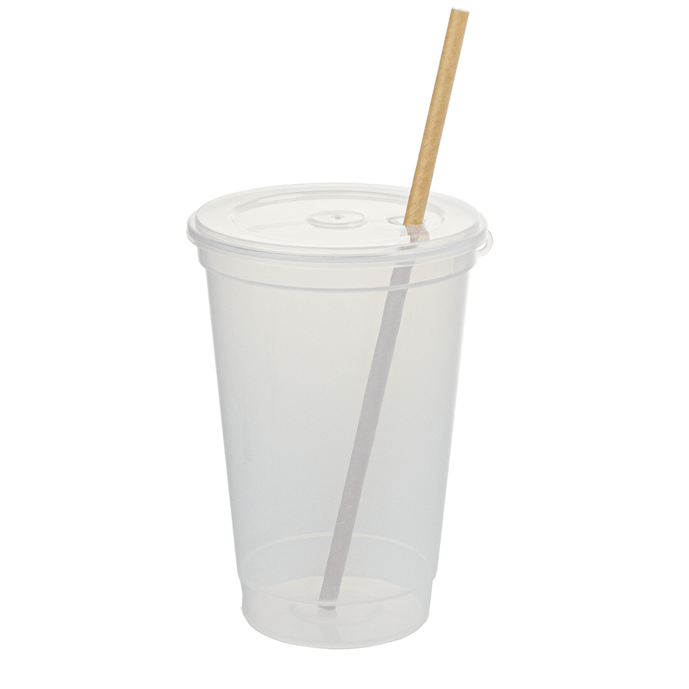 POTE / VASO EN PP REUTILIZABLE CON TAPA Y ORIFICIO OPCIONAL 50CL (500ML) - Image 3