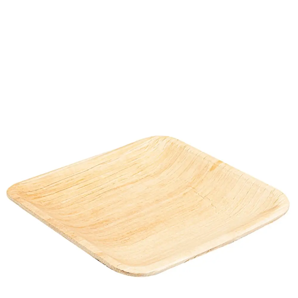 PRATO QUADRADO EM ARECA NATURAL-FOLHA DE PALMEIRA-15x15x1,5CM-HOS289.31-1